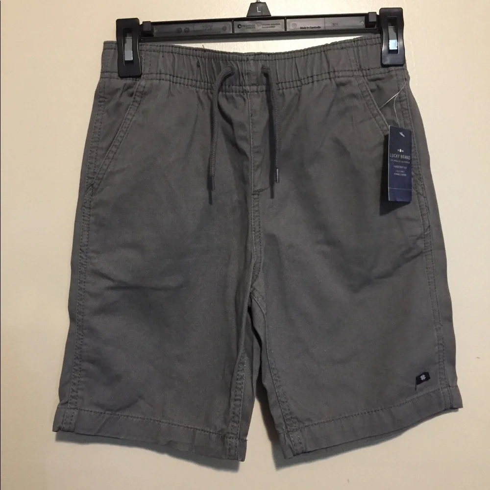 8-20 Lucky brand boys shorts NEW small NWT
